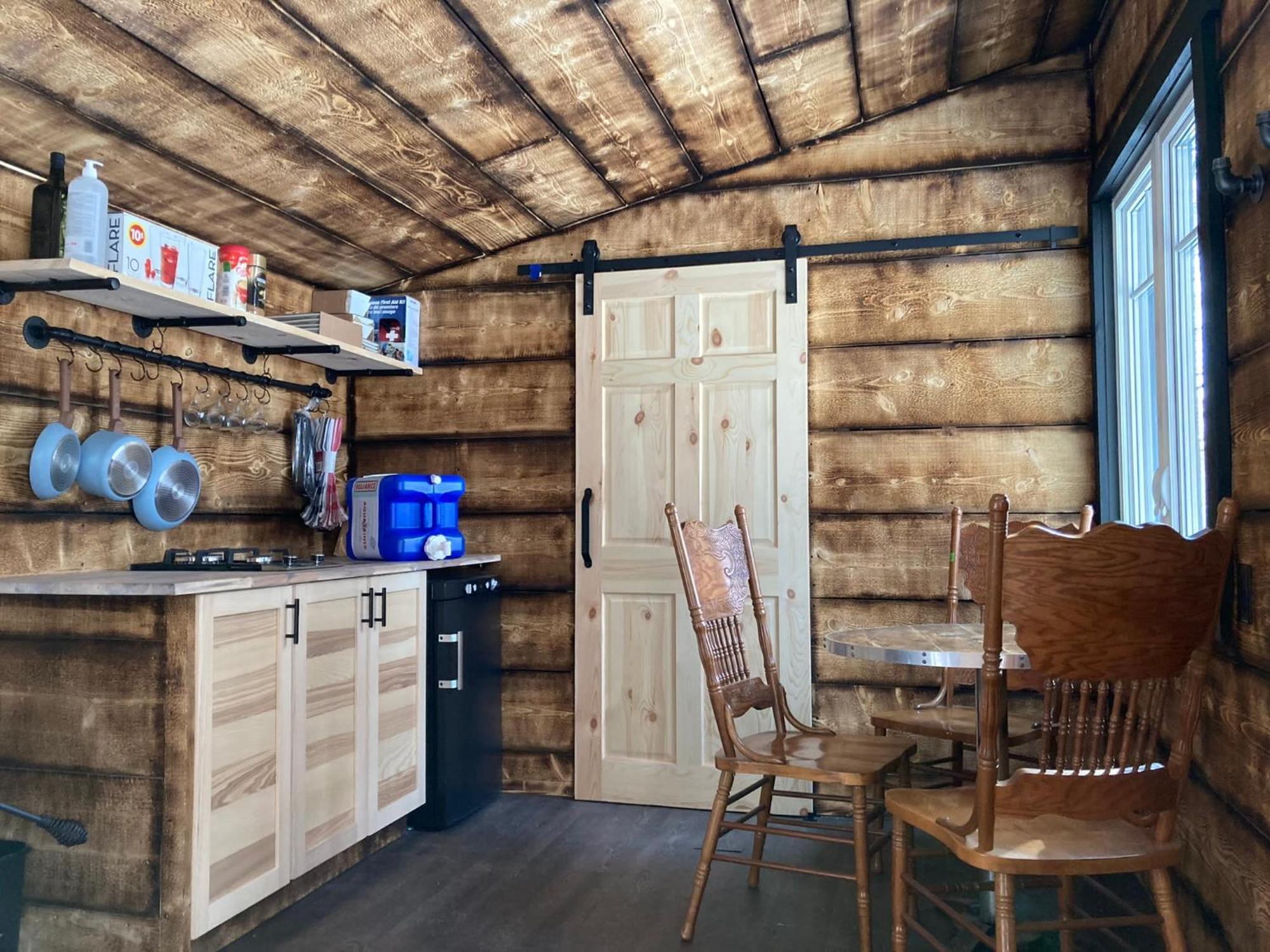Your Cozy Cabin Retreat Saint-Remi-d'Amherst 外观 照片